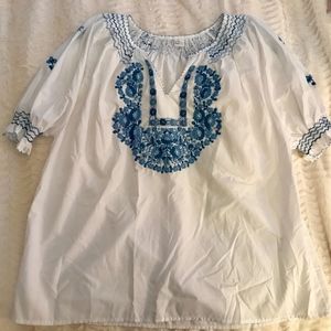 Embroidered Top